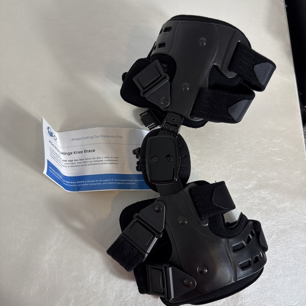 ISO Preferred KOA ROM Hinge Knee Brace KN207SL Size UNI/LT